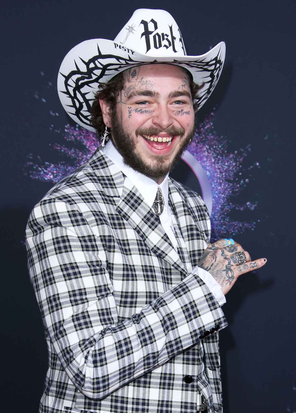Post Malone Reveals the Reason He Has Face Tattoos: Details | Us Weekly
