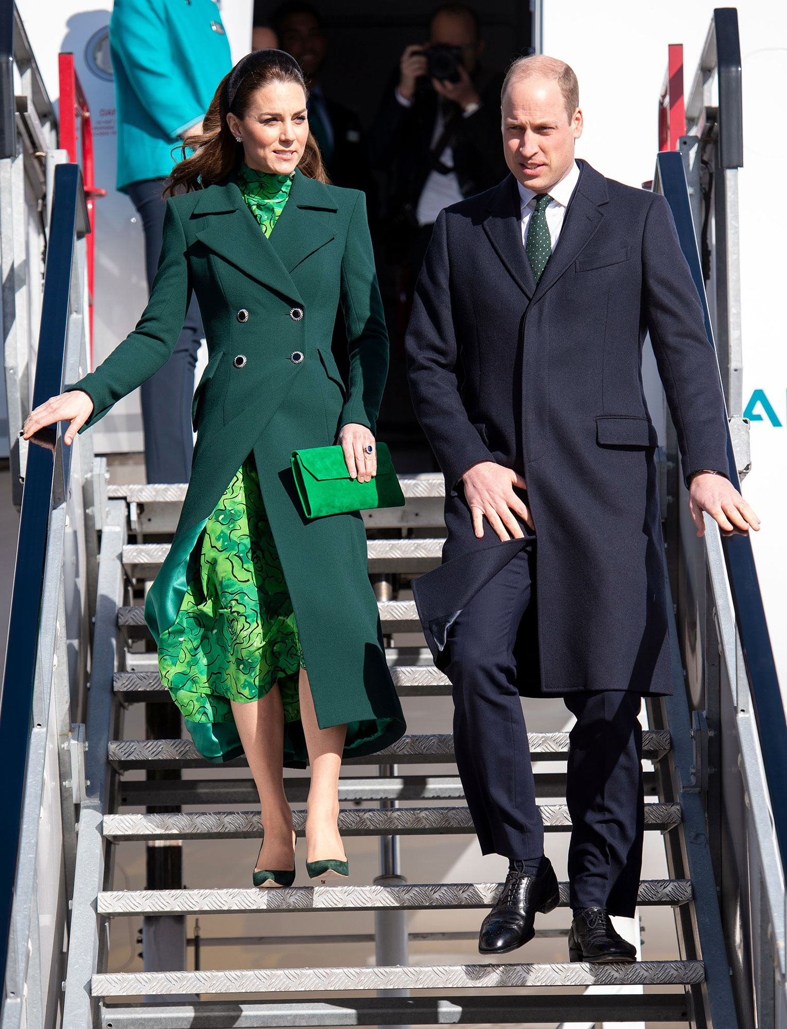 Prince William, Kate Middleton Touch Down in Ireland for 3-Day Visit ...
