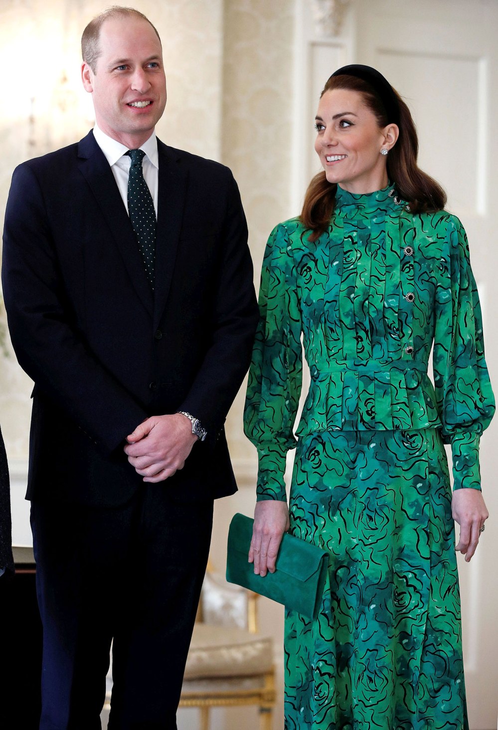 Prince William, Kate Middleton Touch Down in Ireland for 3-Day Visit