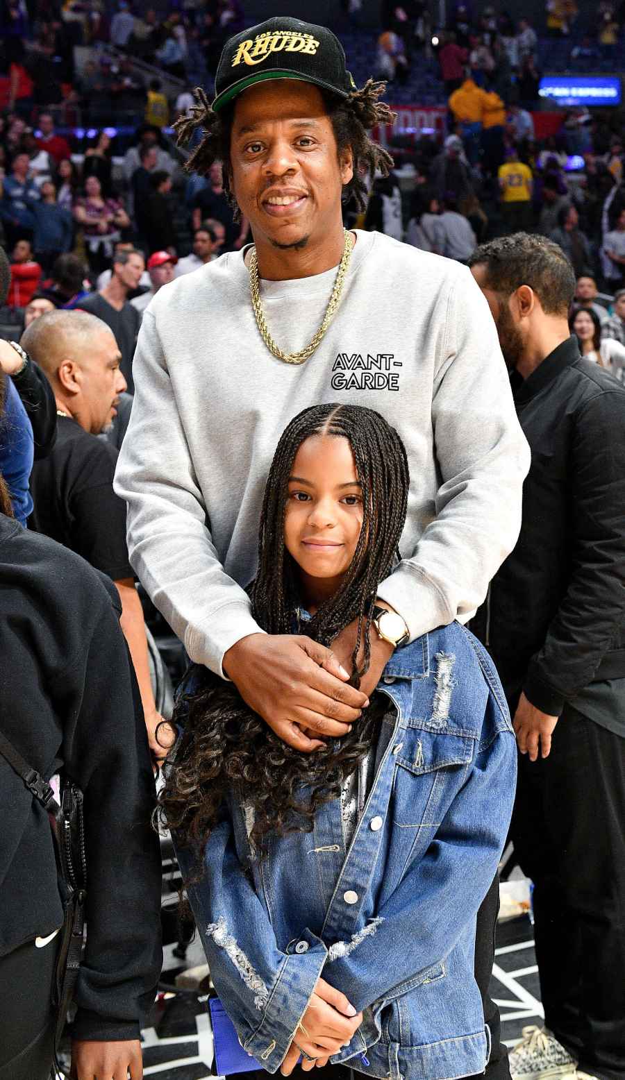 Blue Ivy Has Fun Attending NBA Game With Dad Jay-Z: Pics | Us Weekly