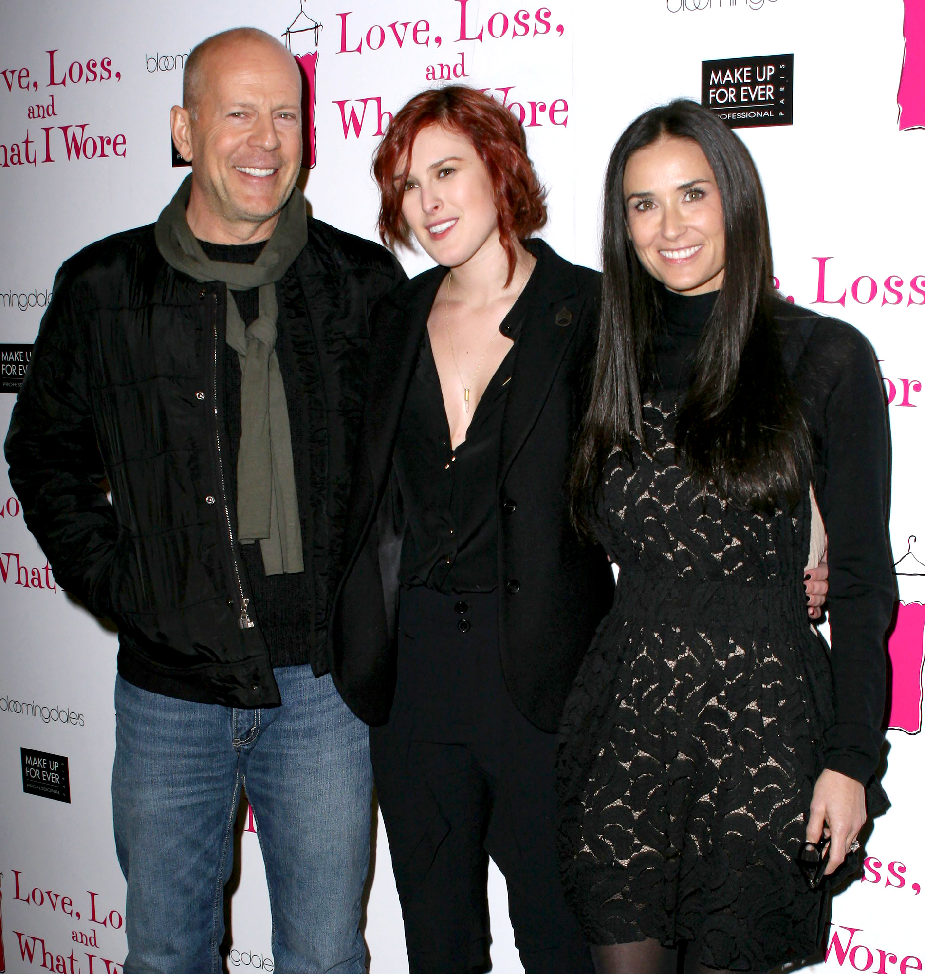 Demi Moore And Bruce Willis Amicable Relationship Through The Years