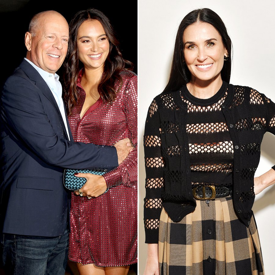 Demi Moore And Bruce Willis Amicable Relationship Through