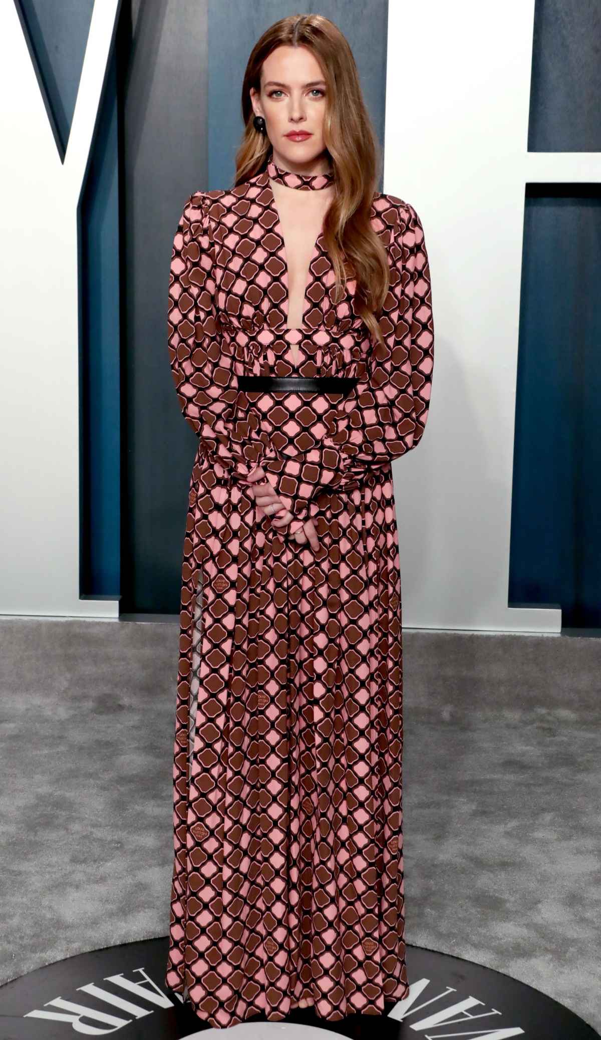 Sophie Turner's Louis Vuitton Minidress at the Grammys 2020