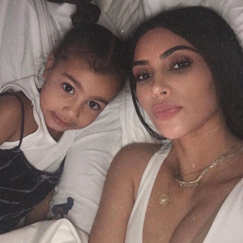 Kim Kardashian Daughter North Being 2 Peas In A Pod Pics