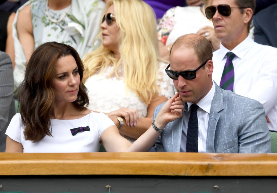 Prince William Duchess Kate Wimbledon 2017