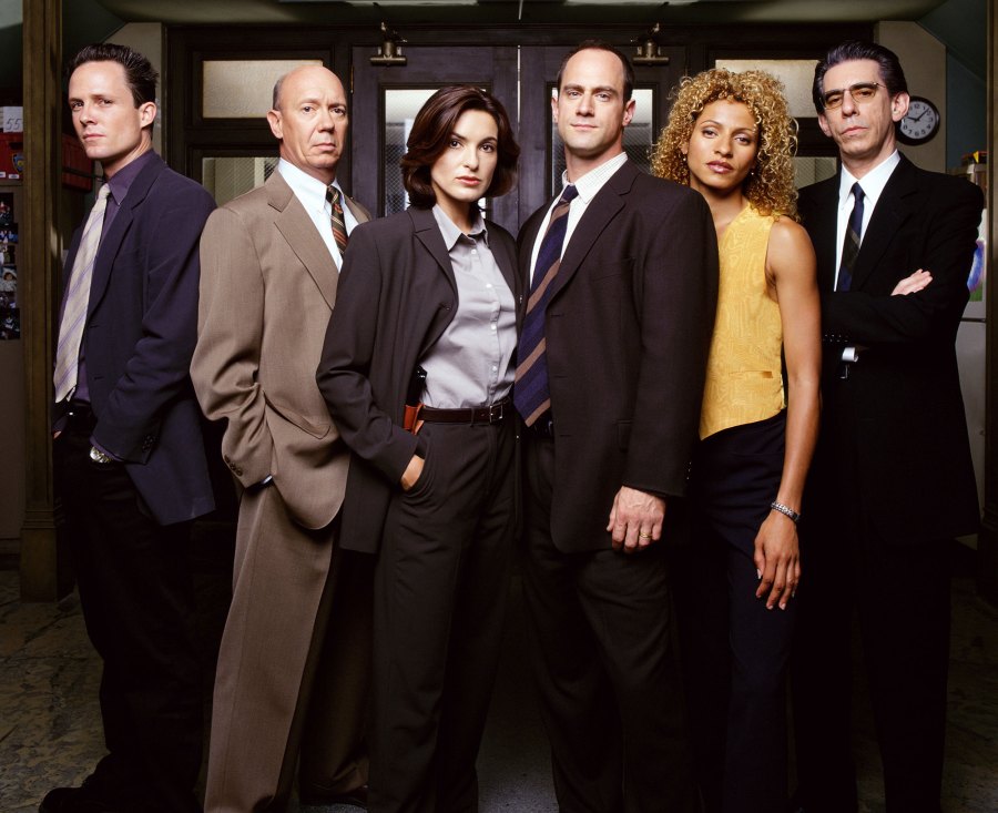 Season One Cast Law and Order Special Victims Unit Law & Order SVU Dean Winters Dann Florek Mariska Hargitay Christopher Meloni Michelle Hurd Richard Belzer