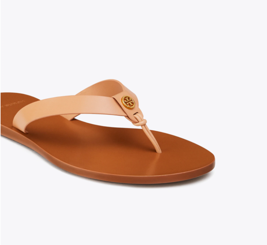 Tory Burch Leather Thong Sandals Are 44% Off Right Now! | Us Weekly