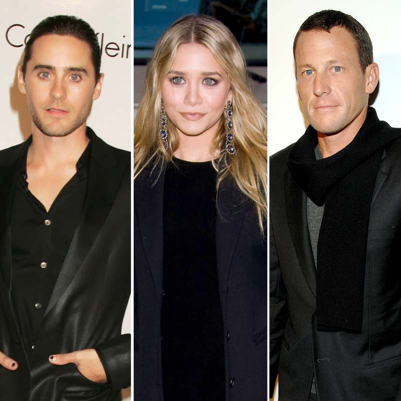 Ashley Olsen dating timeline jared leto lance armstrong