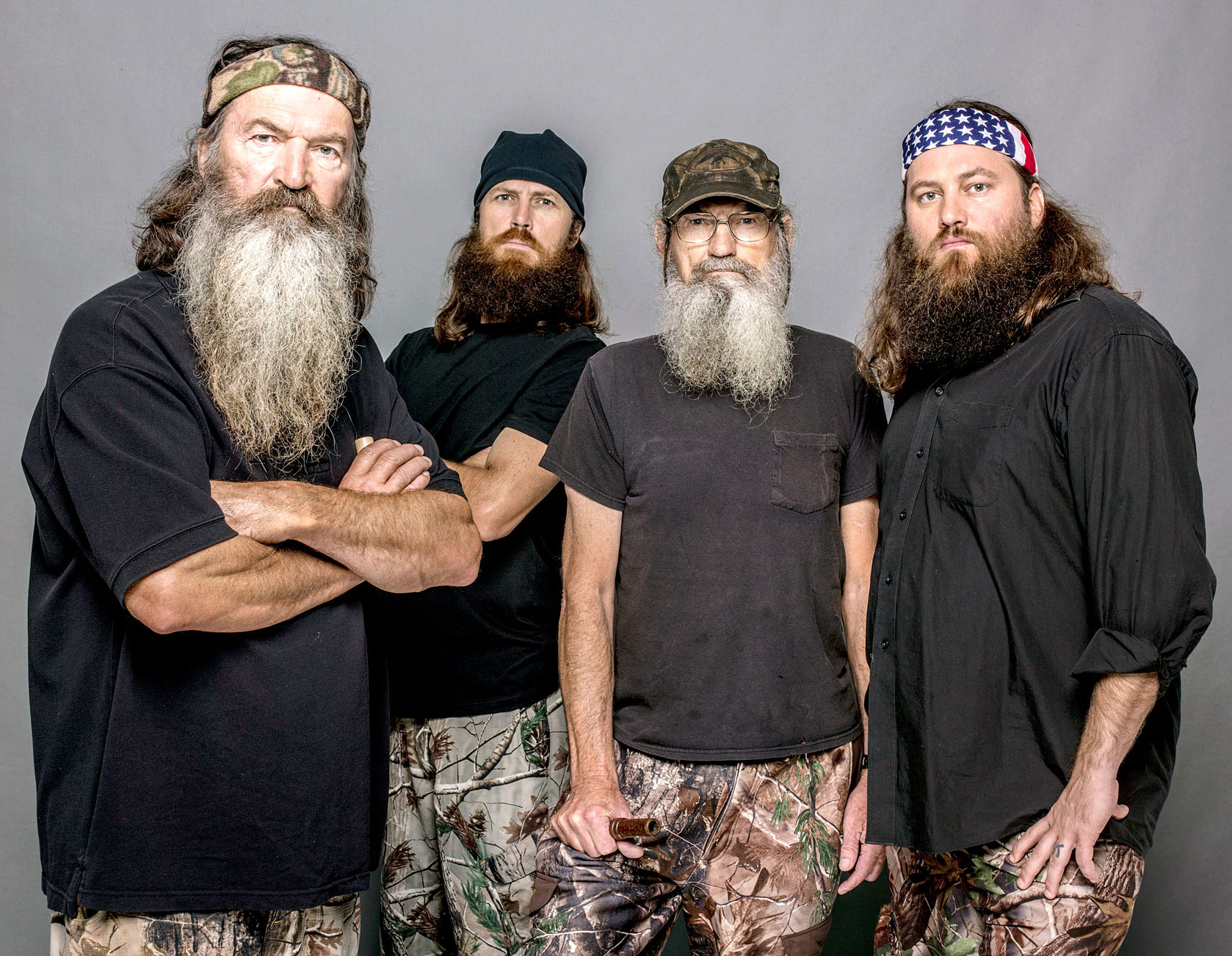 Phil Robertson's Sons React to Him Having a Daughter | UsWeekly