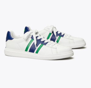 Howell Court Striped Sneaker (Volley Blue / Vineyard)