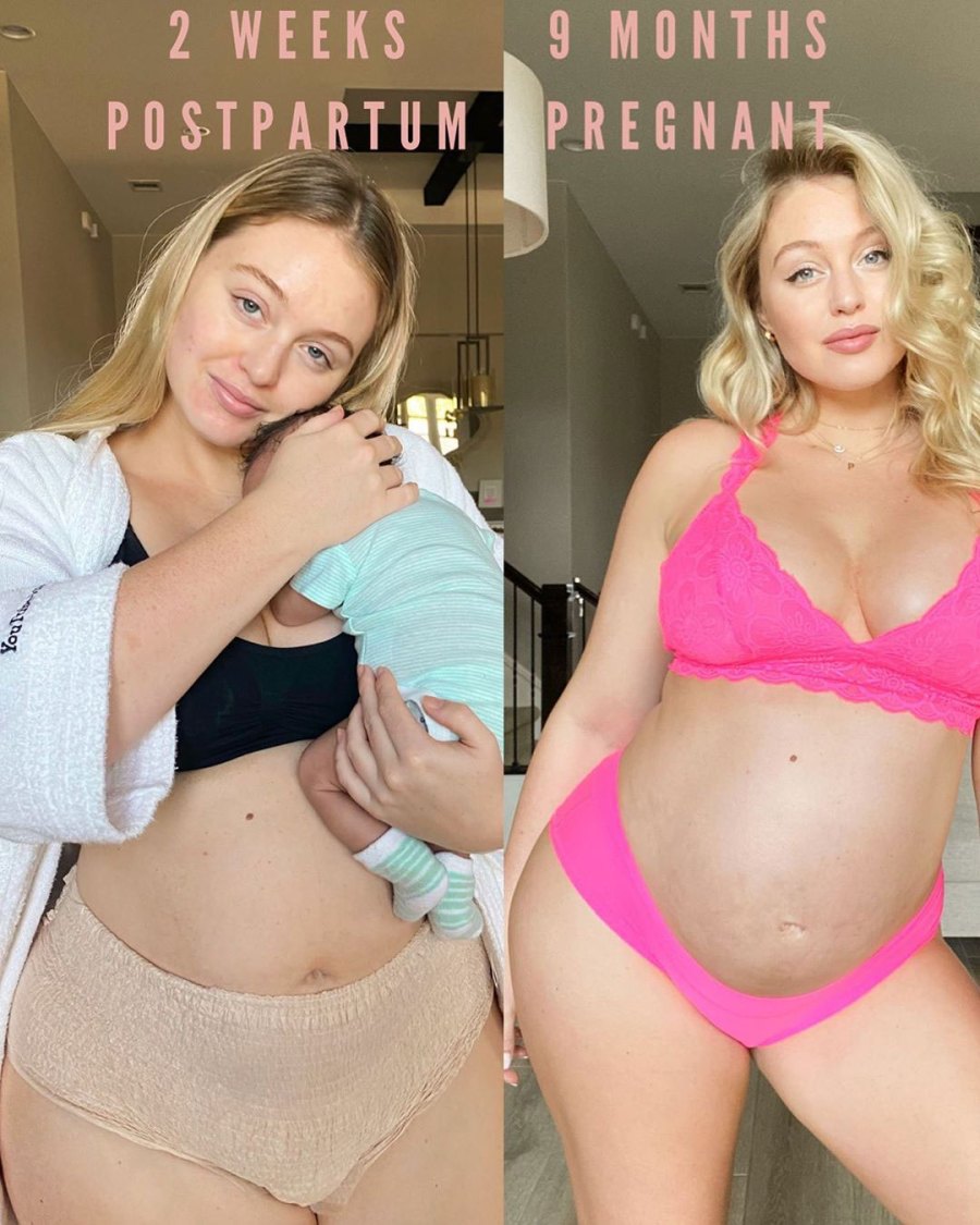 Woman documents her incredible postpartum transformation