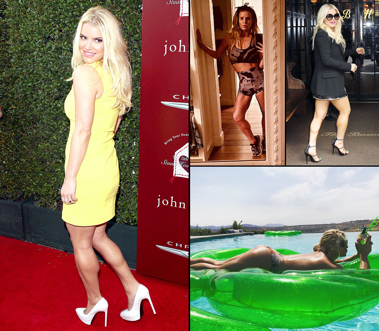 Jessica Simpson's Incredibly Toned Legs: Photos