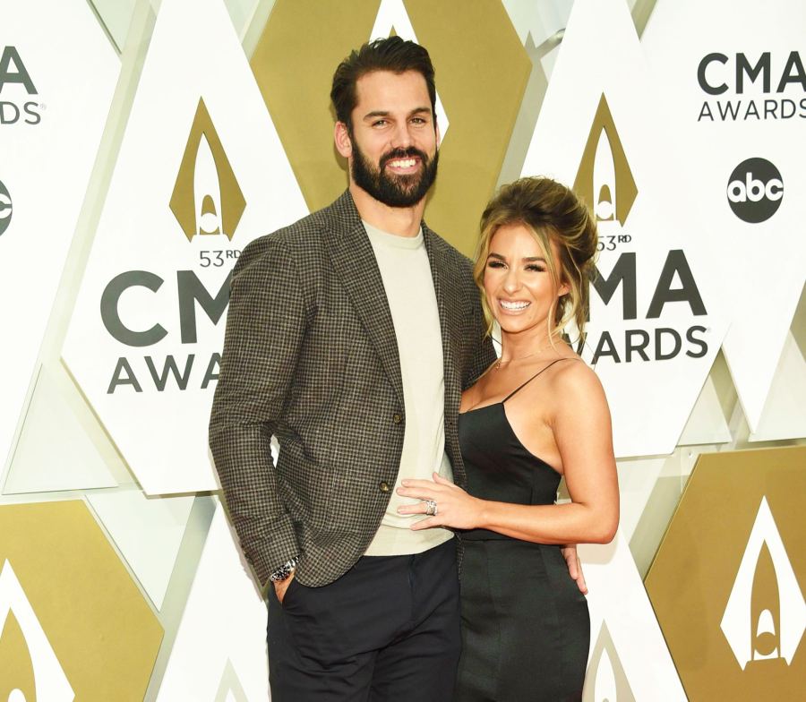 Jessie James Decker Gets Cheeky With Husband Eric Decker Us Weekly 