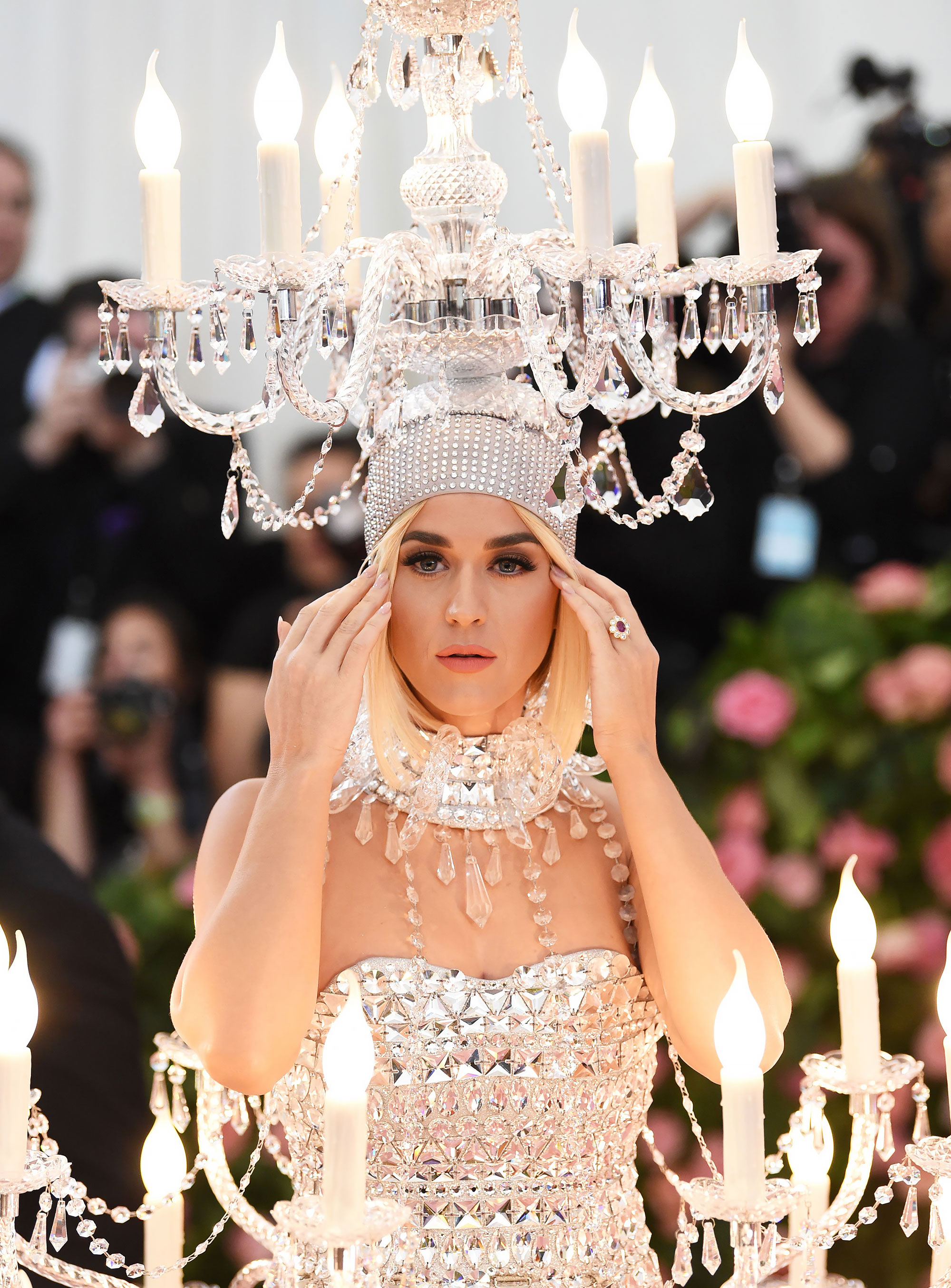 Chandelier Hats! Smurfette Dresses! Katy Moments the Craziest Weekly | Us Years Through Perry\'s Style