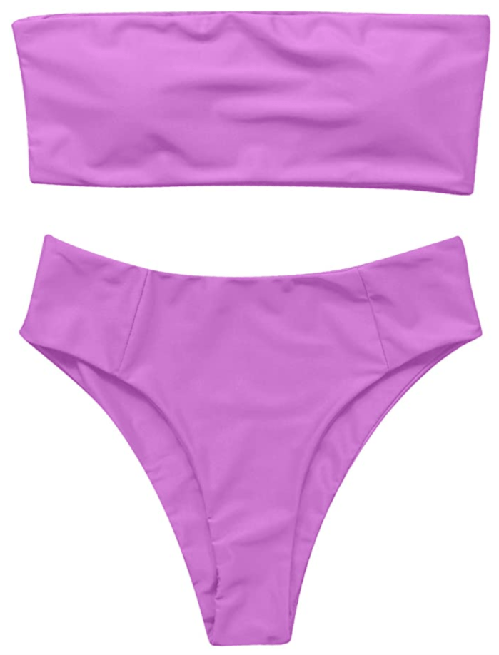 OMKAGI Stylish High-Waisted Bathing Suits Will Fit Like a Glove | Us Weekly