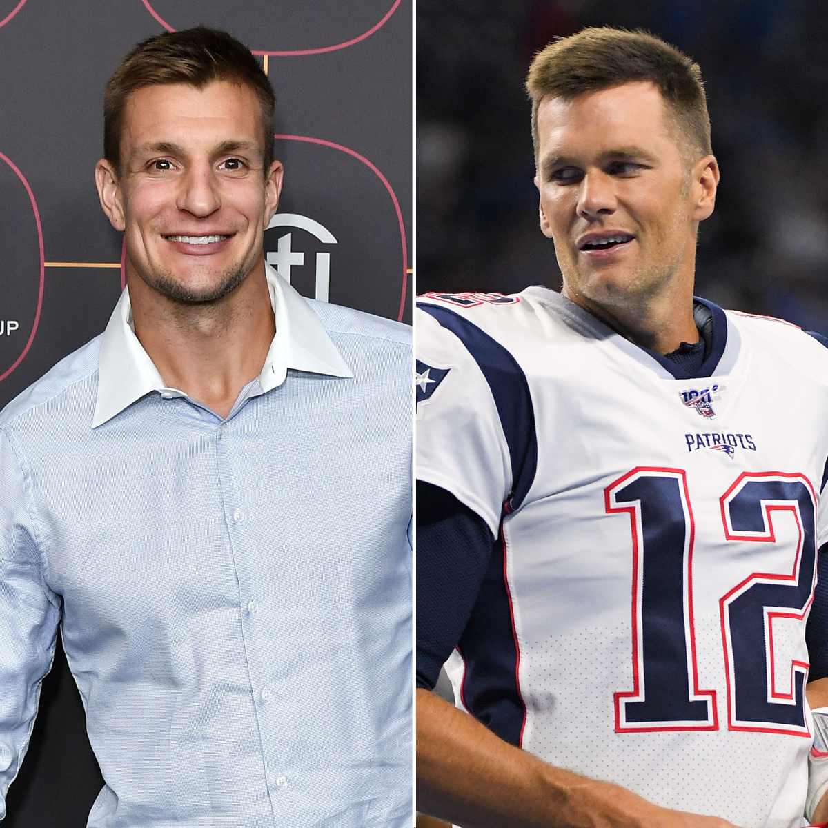 Tom Brady Tried to Cover Gronk in Beach Football and It Went Poorly