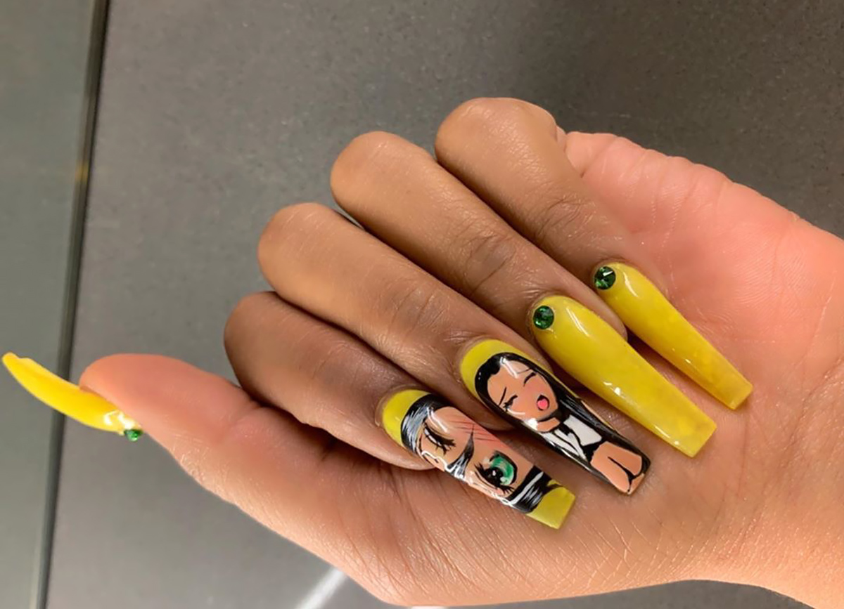 Kylie Jenner And More Celeb Nail Art Trend Inspiration Summer 2020