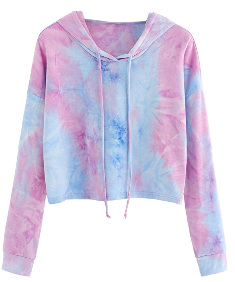 Amazon Tie Dye Cropped Hoodies Are the Perfect Summer Loungewear | UsWeekly