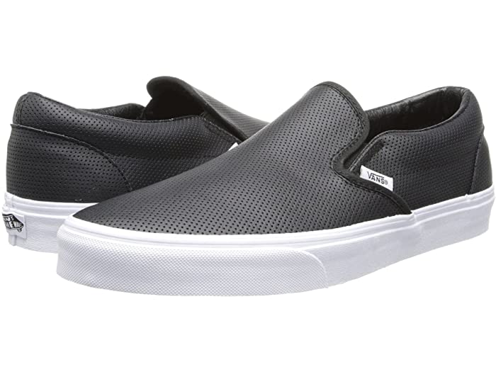 zappos vans leather slip on