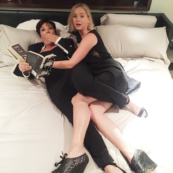 Kris Jenner and Jennifer Lawrence Surprise Celebrity BFFs