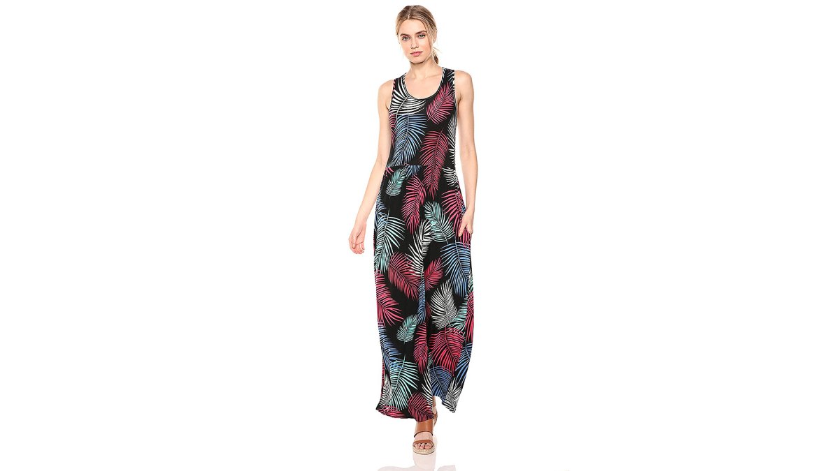 28 Palms Tropical Hawaiian Print Maxi Dress Starts Under $10 | Us Weekly