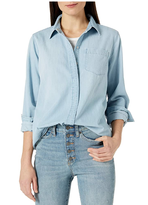 Goodthreads Lightweight Jean Shirt Will Go From Summer Into Fall | Us ...