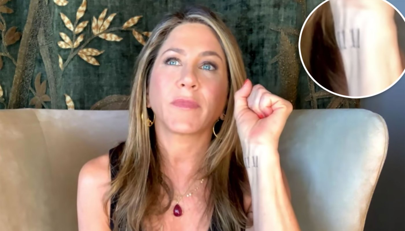 Jennifer Aniston Shares A Closer Look At Her 11 11 Wrist Tattoo