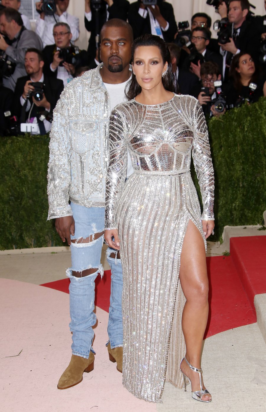 Kim Kardashian and Kanye West Couples Style: Pics