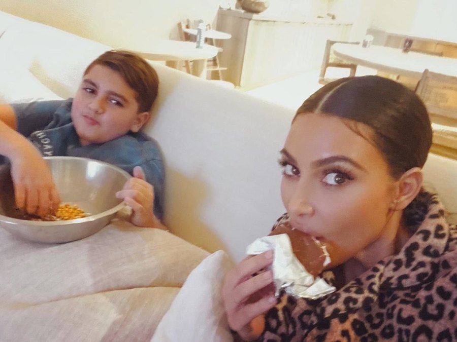 Kim Kardashian Treats Nephew Mason Disick to Junk Food 2