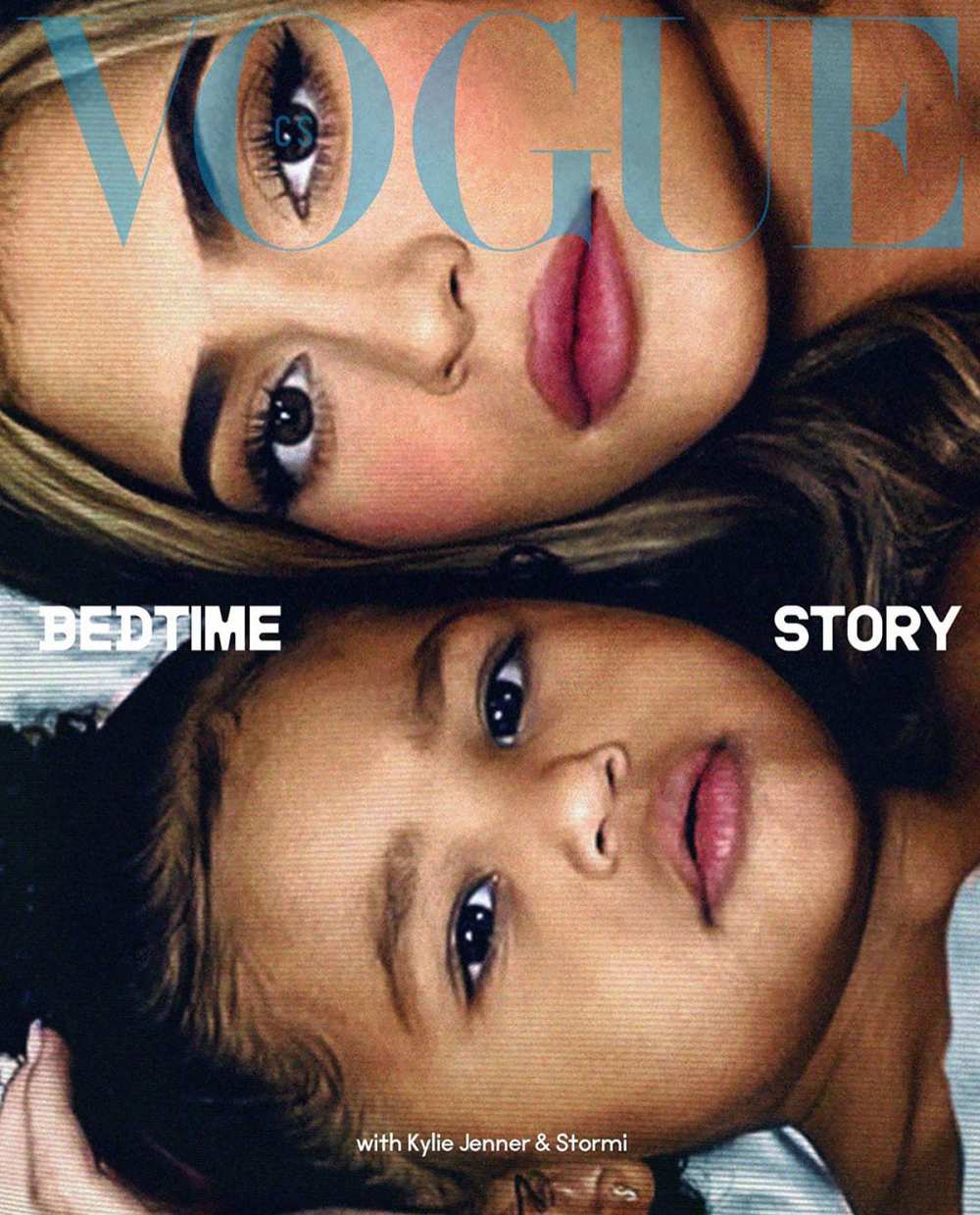 Kylie Jenner Hung Sheets for the 'Vogue CS' Cover Shoot