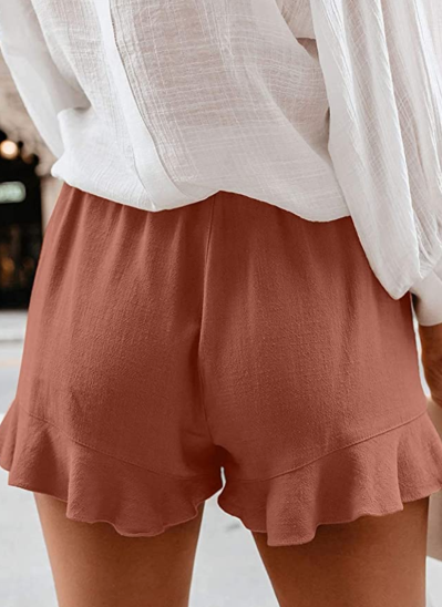 Mosucoirl Simple Elastic Waistband Shorts Are the Perfect Length | Us ...
