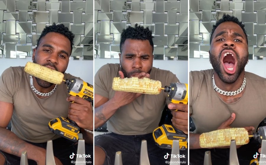 Jason Derulo S Craziest Tiktok Food Moments Photos