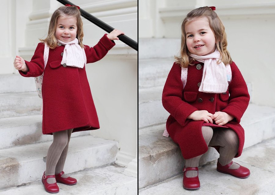 Princess Charlotte Third Birthday Photos Duchess Kate and Prince William Kids Birthday Portraits Over the Years