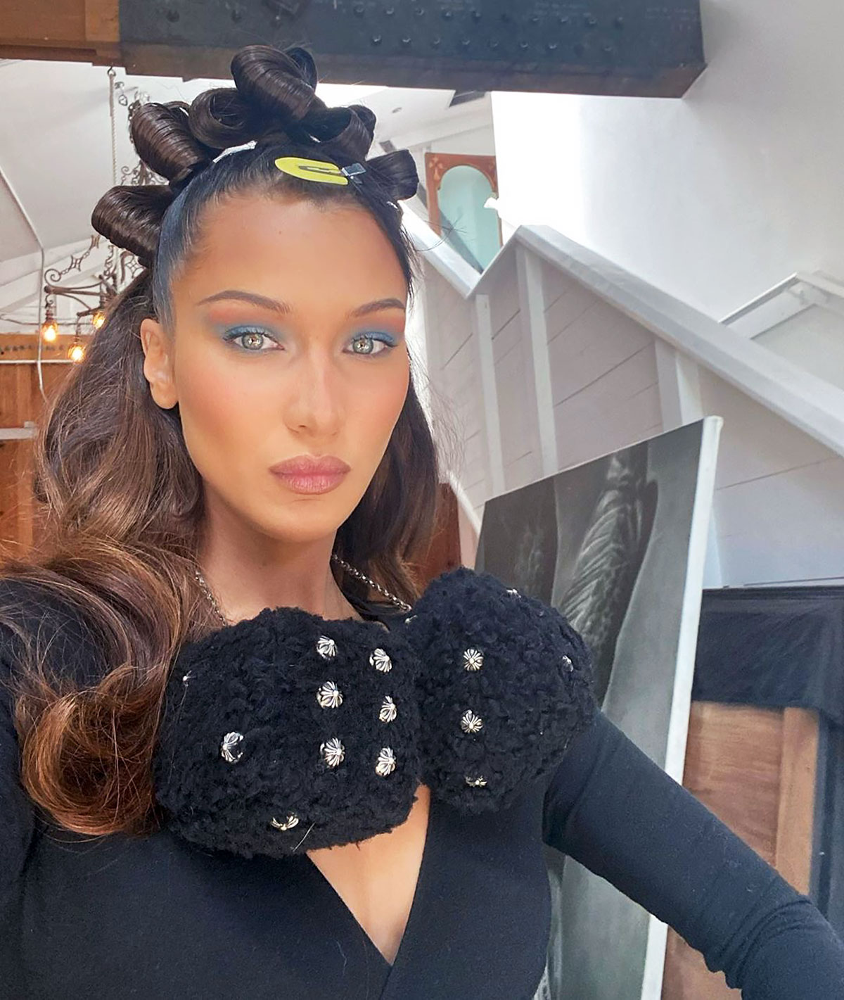 Bella Hadid Teams Up With Chrome Hearts Amid BLM Movement