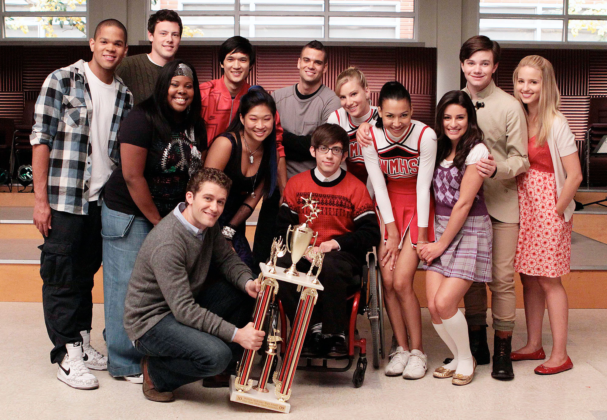 Glee Tragedies Cory Monteith Mark Salling Naya Rivera