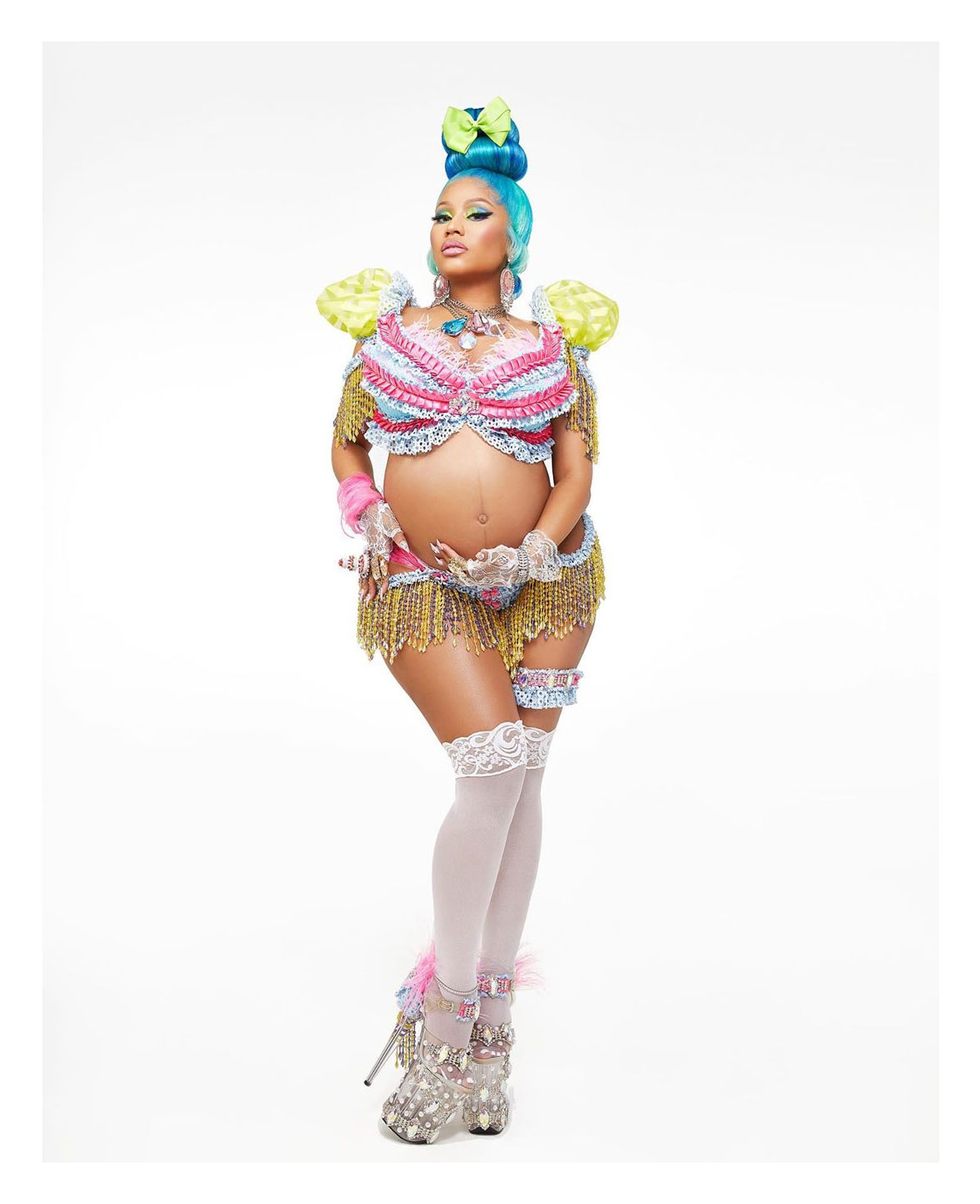 1180px x 1450px - Nicki Minaj's Baby Bump Album: Pregnancy Pics Ahead of 1st Child