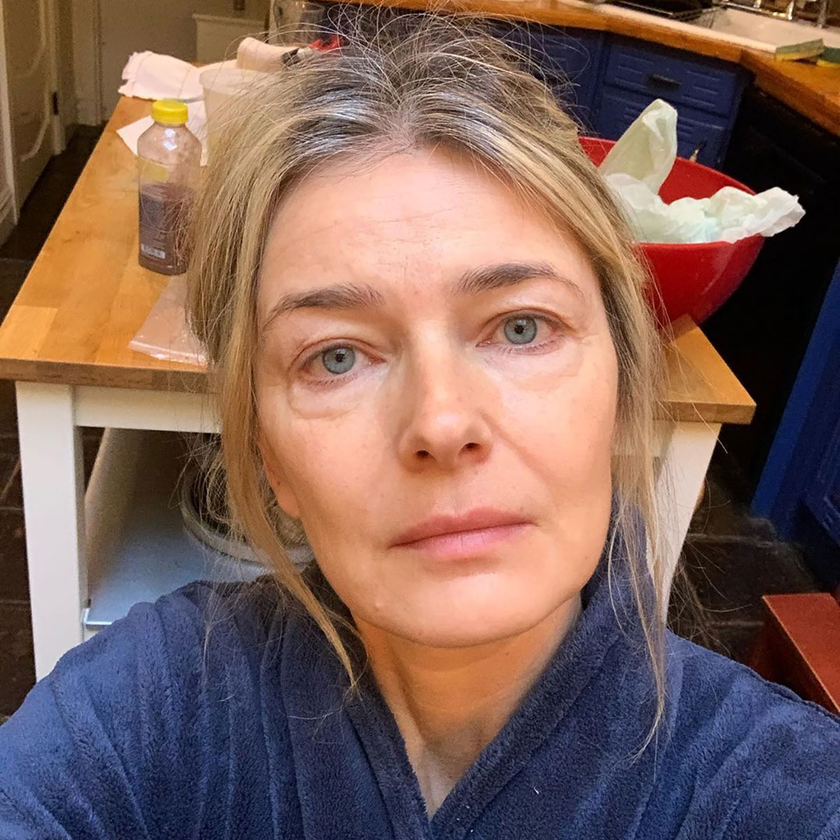 Paulina Porizkovas Best Makeup Free Natural Hair Color Moments Pics 