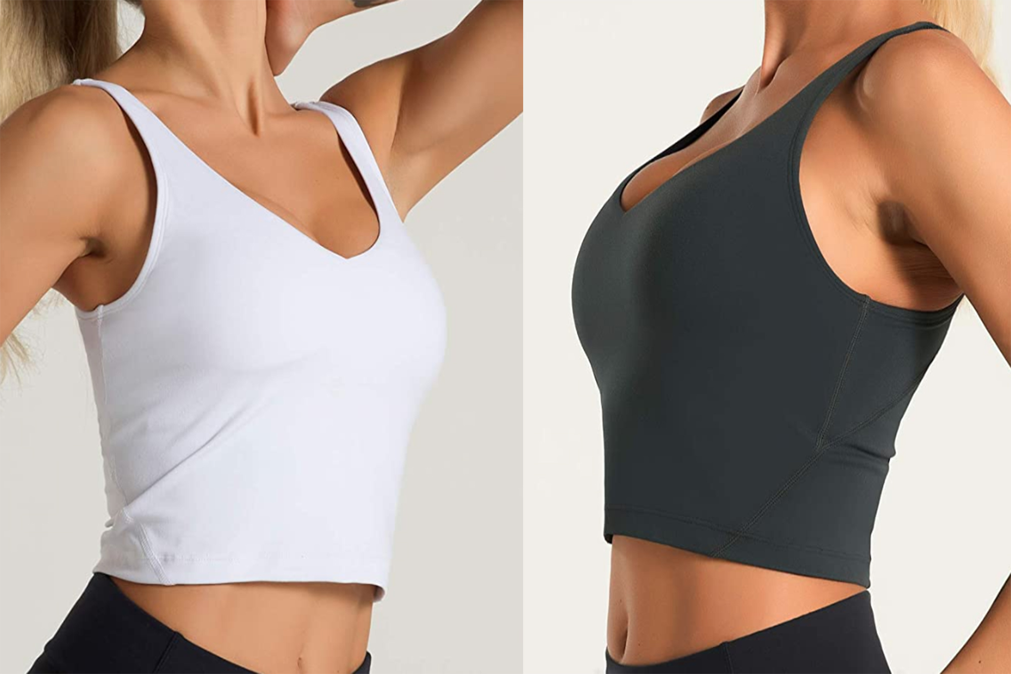 Alo Yoga tank bra lookalike from . Not impressed by the