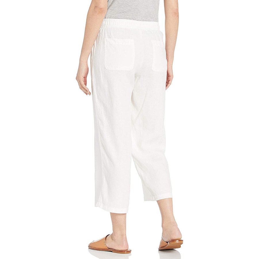 Amazon Essentials Linen Crop Pants Are Perfect for Summer | Us Weekly