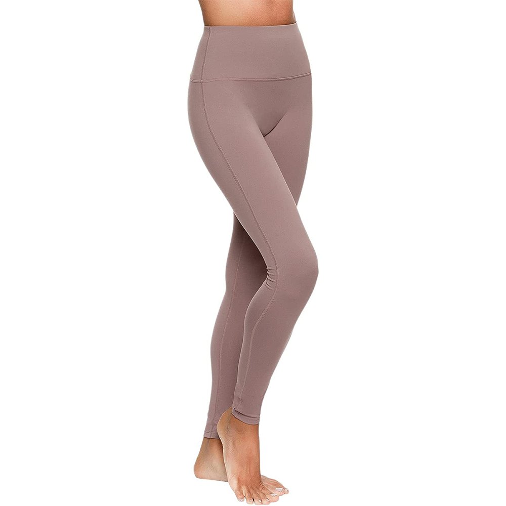 High waist athletic capri leggings 21'', Velvety - Women