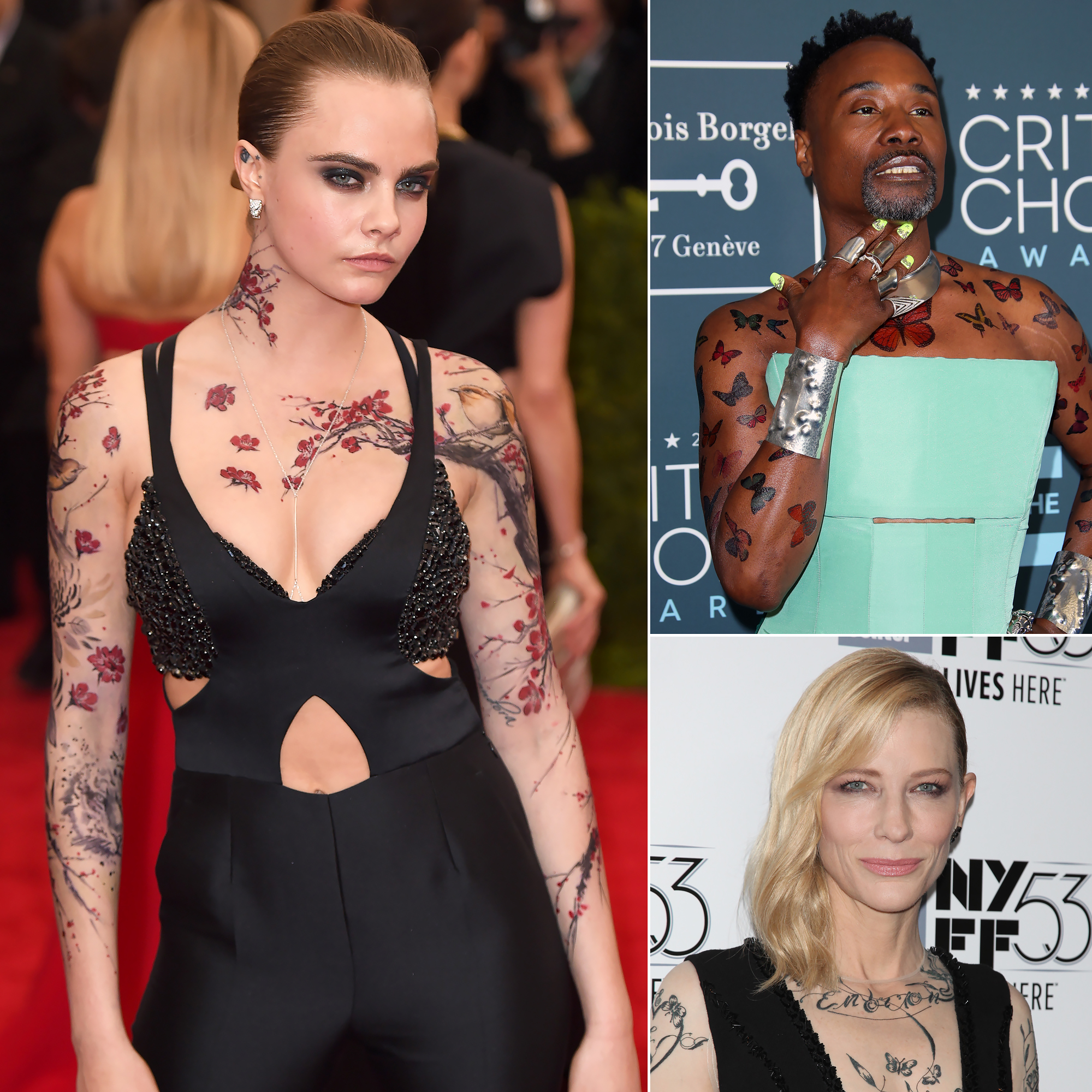 Celebrity Artistic Graphic Tattoos and Body Art: Pics | Us Weekly