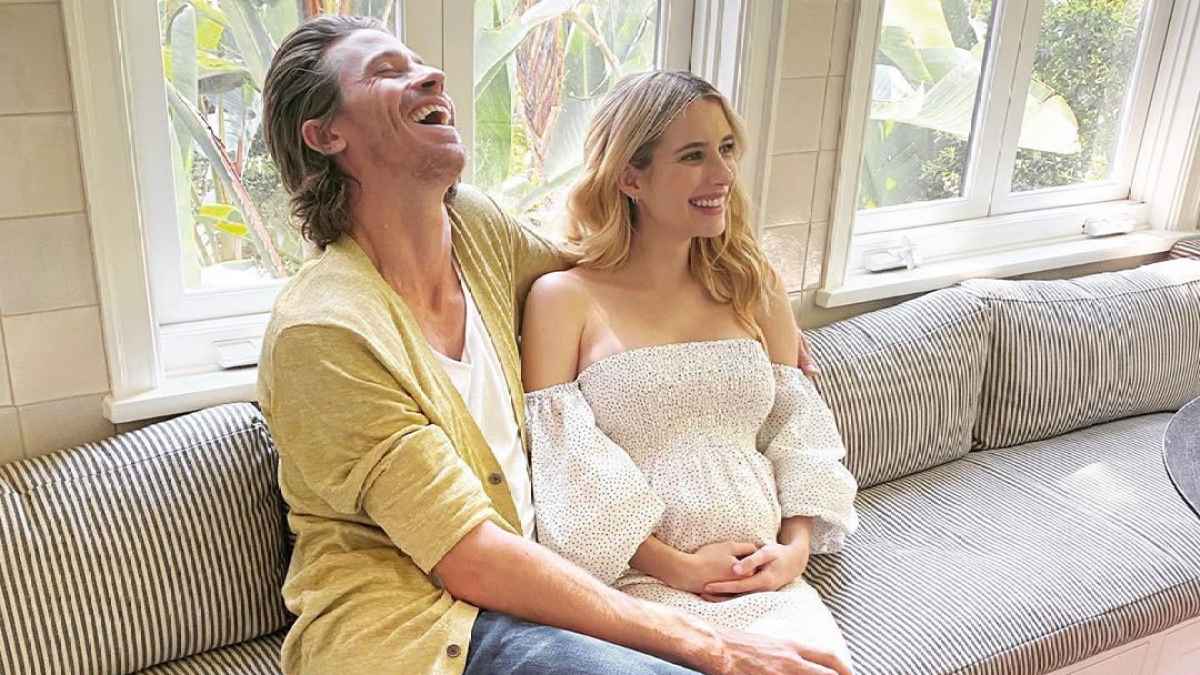 Xxx Sex Vido Brazells Force - Pregnant Emma Roberts Reveals Sex of 1st Child With Garrett Hedlund