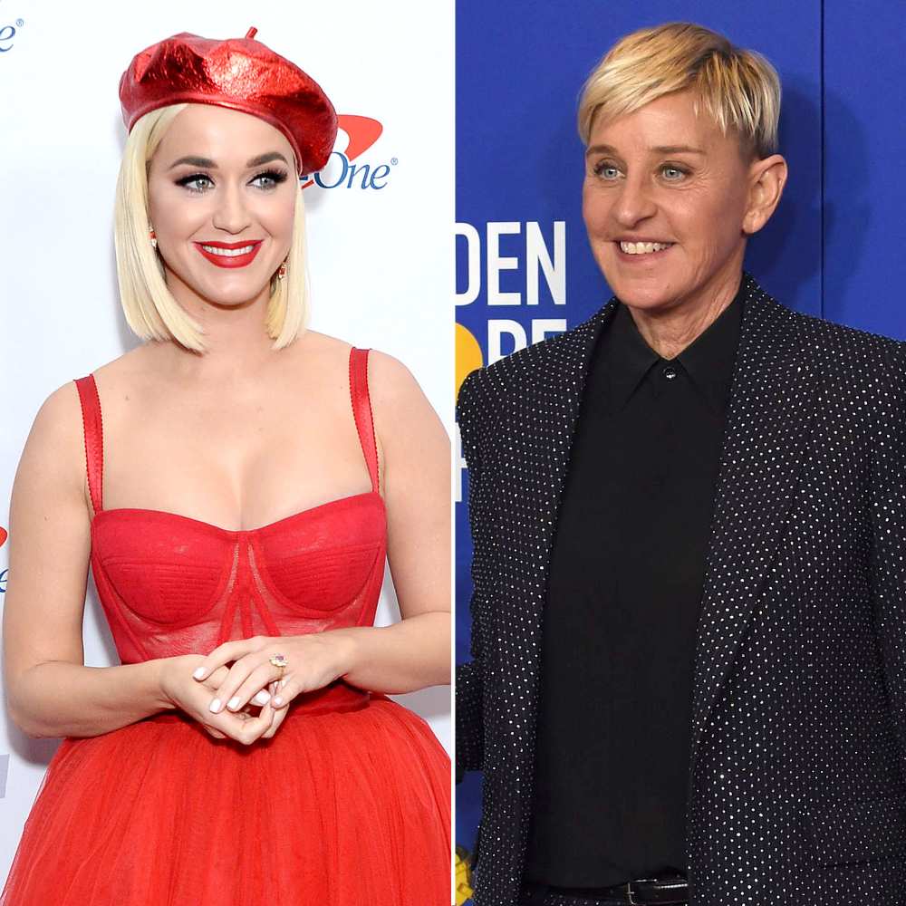 Katy Perry Supports Friend Ellen DeGeneres Amid Toxicity Claims