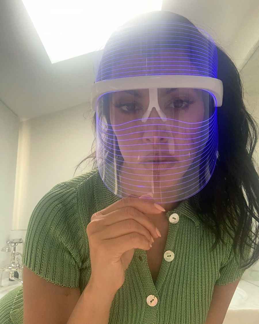 Kourtney Kardashian Shares Her Favorite LED Face Mask