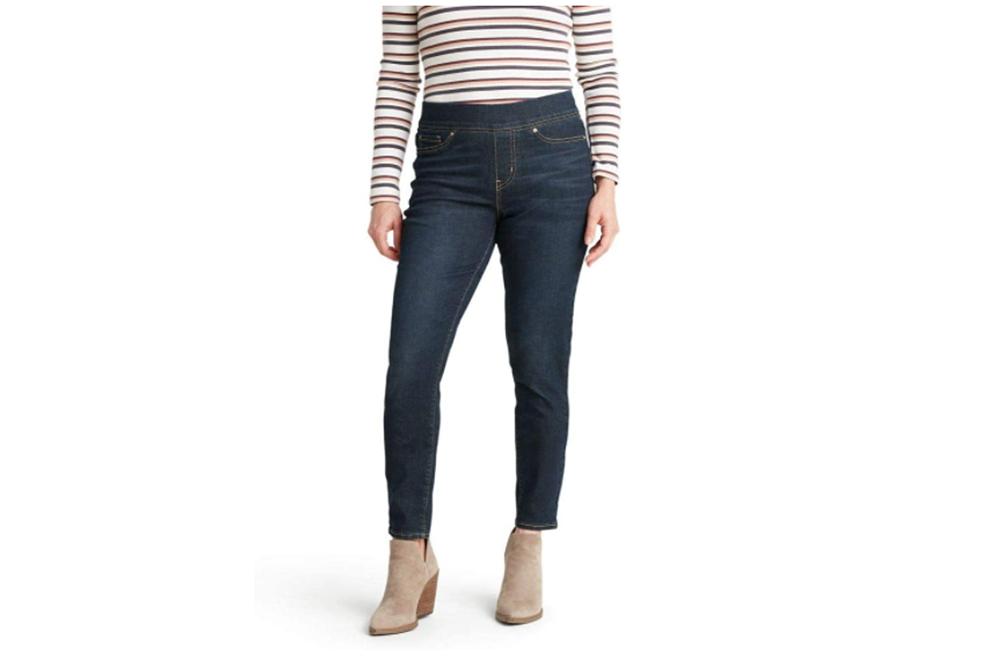 signature by levi strauss pull on jeans
