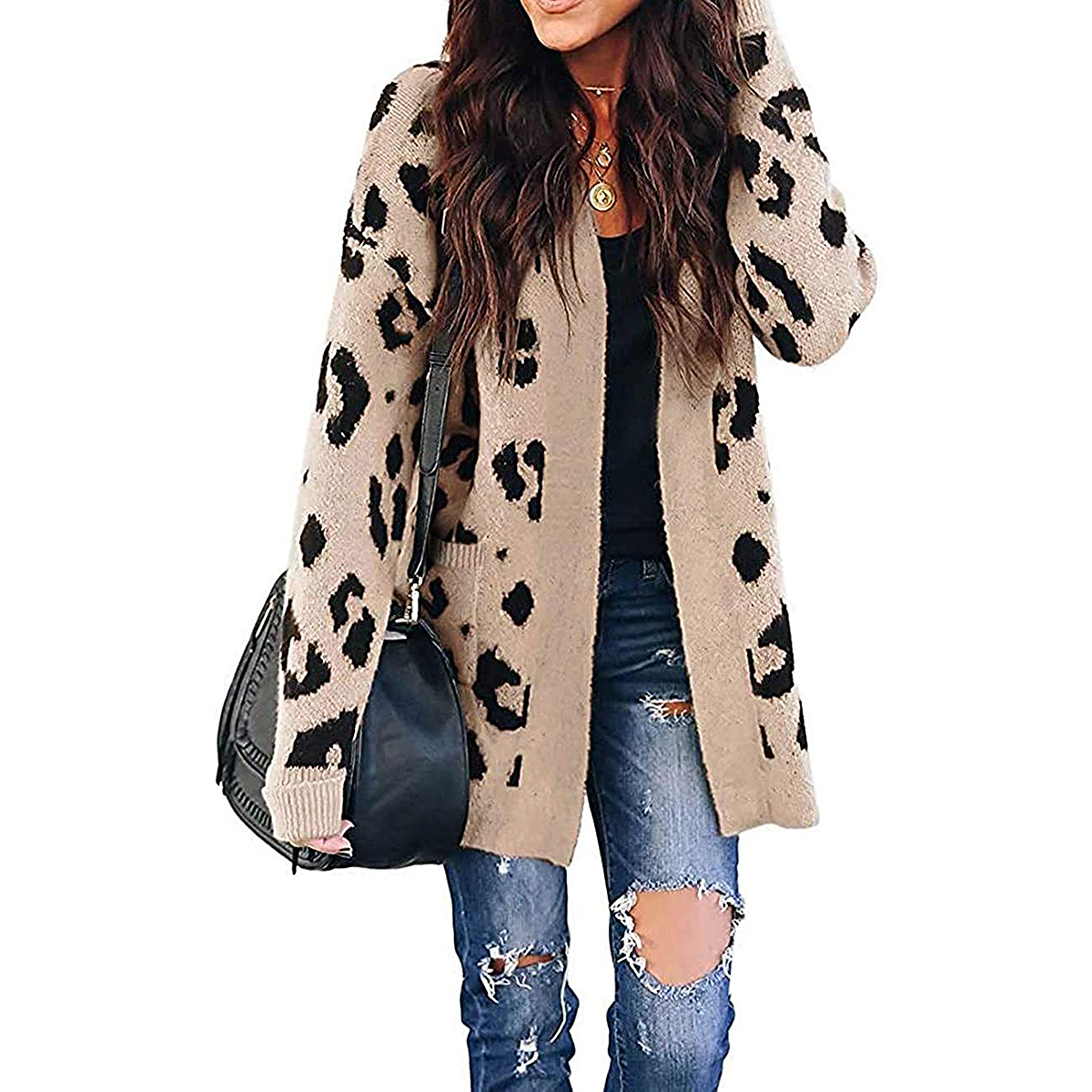 This Fierce Leopard Cardigan Will Show You What Fall Fun Is All About ...