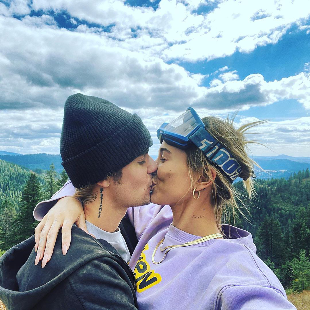 Hailey Bieber Shares Sweet Valentine's Pics with Justin Bieber