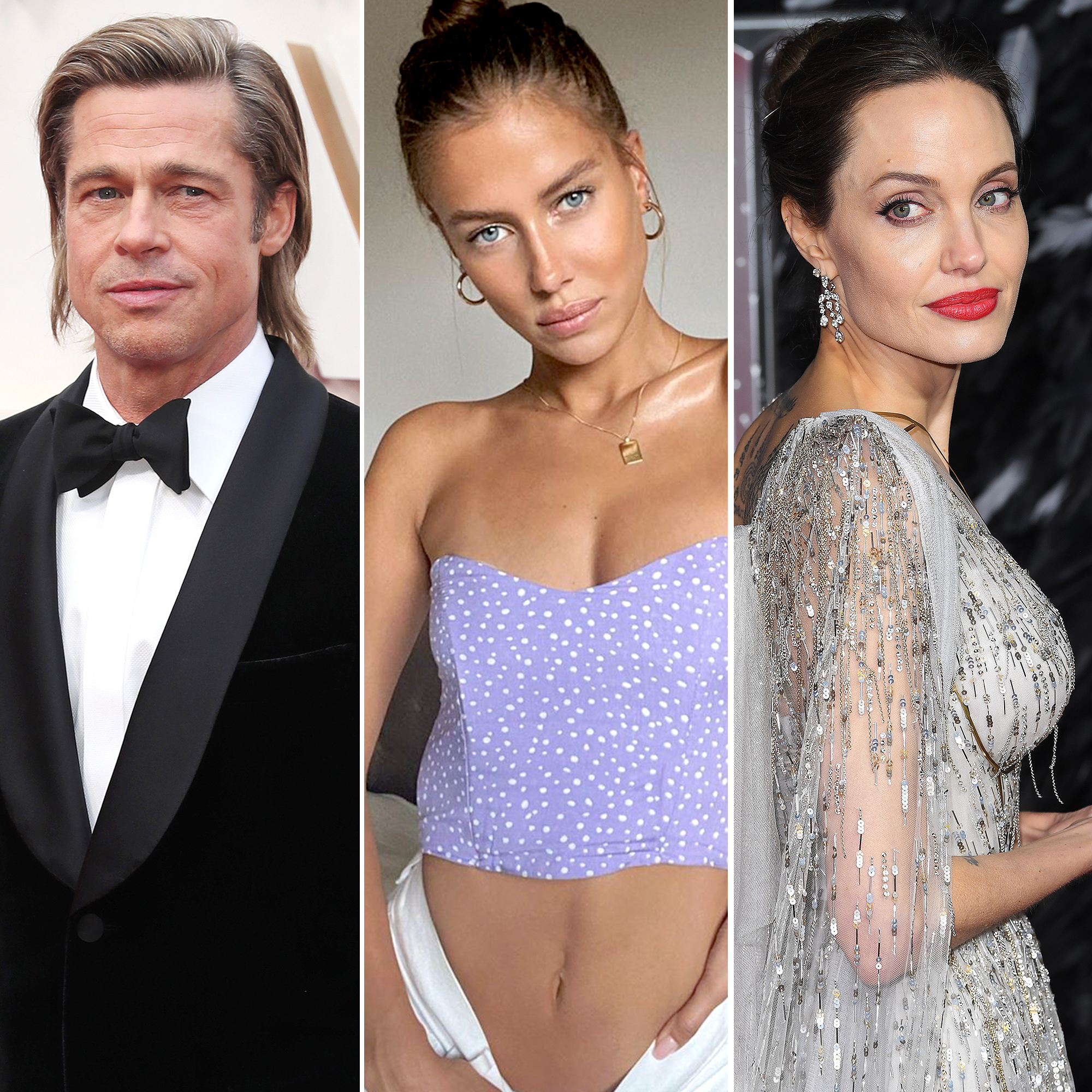 Angelina Jolie Double Porn - Brad Pitt's GF Shares Cryptic Quote Amid Angelina Jolie Legal Drama