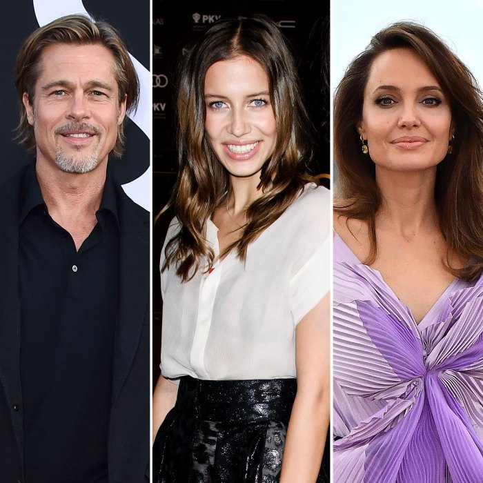 700px x 700px - Brad Pitt Not 'Angry' About Nicole Poturalski's Angelina Remark
