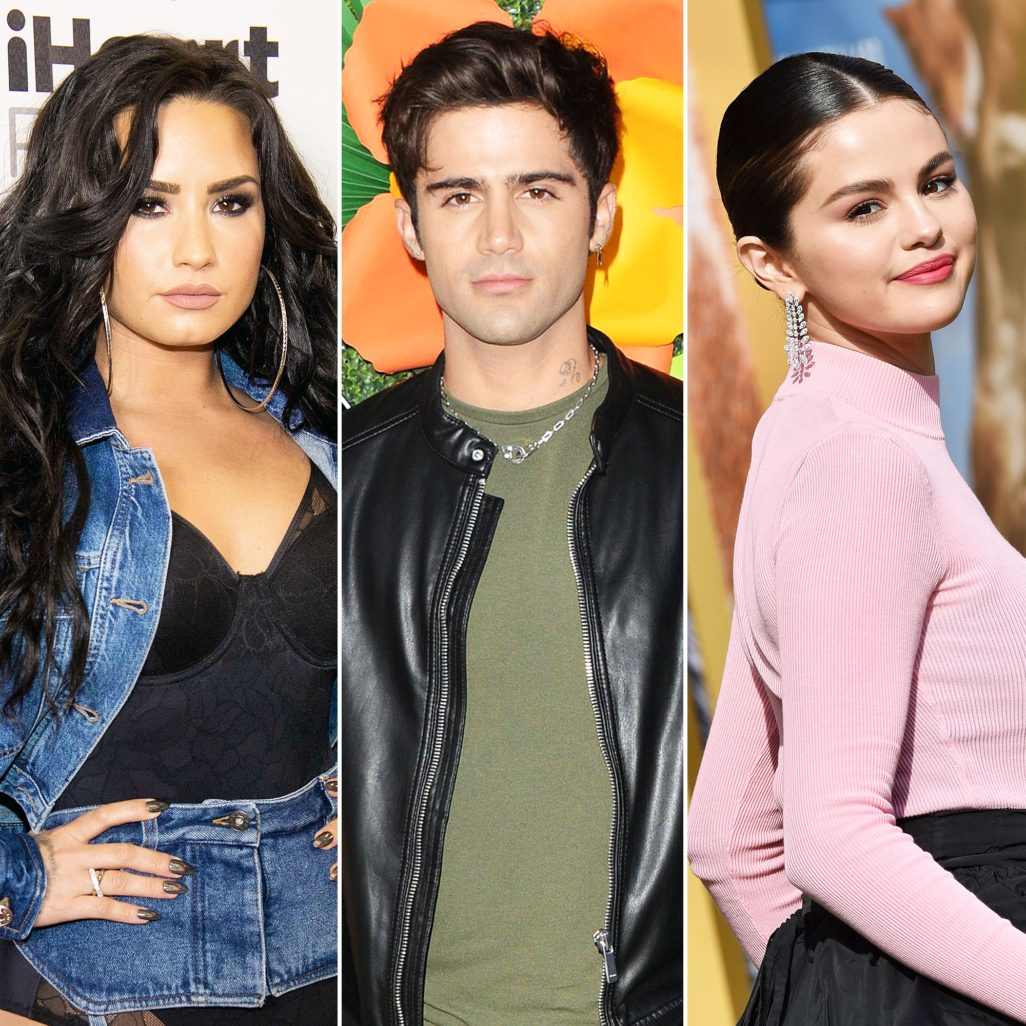 Real Celebrity Porn Selena Gomez - Demi Lovato on Fiance Max Ehrich's Alleged Tweets About Selena Gomez